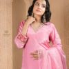 maharani pink suit set with dupatta