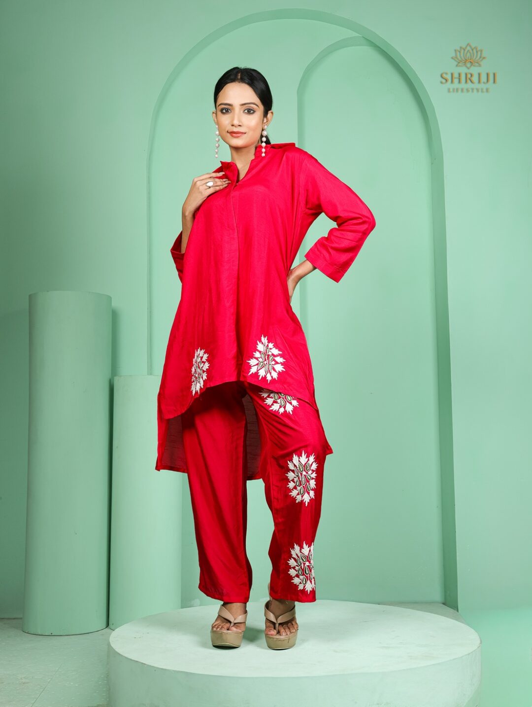 mint green dola silk cord set (copy)